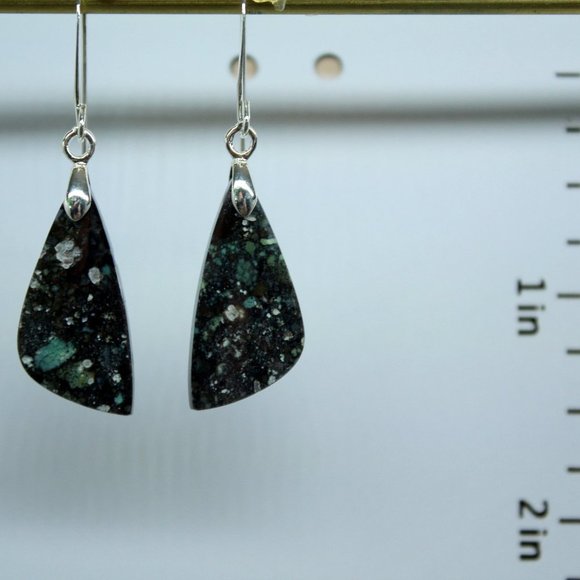 Polychrome Jasper Earrings (NIP!) - Picture 1 of 1